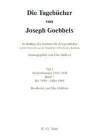 Produktbild: Juli 1939 - M&auml;rz 1940