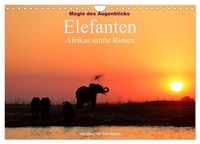 Bild vom Artikel Magie des Augenblicks - Elefanten - Afrikas sanfte Riesen (Wandkalender 2024 DIN A4 quer), CALVENDO Monatskalender vom Autor Winfried Wisniewski
