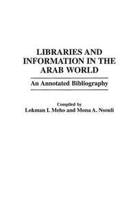Produktbild: Libraries and Information in the Arab World
