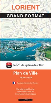Produktbild: Lorient : Plan de Ville ; Grand Format (Edition 2023)