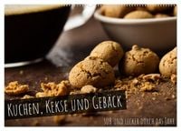 Produktbild: Kuchen, Kekse und Geb&auml;ck - s&uuml;&szlig; und lecker durch das Jahr (Wandkalender 2026 DIN A2 quer), CALVENDO Monatskalender