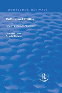 Produktbild: Culture and Politics: A Comparative Approach