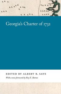 Produktbild: Georgia's Charter of 1732