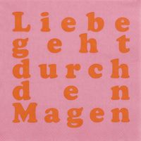 Produktbild: R&auml;der Serviette "Liebe geht durch den Magen"