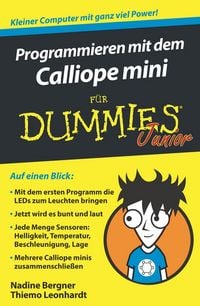Produktbild: Programmieren mit dem Calliope mini f&uuml;r Dummies Junior