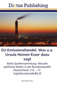 Produktbild: EU-Emissionshandel. Was u.a. Ursula Heinen-Esser dazu sagt