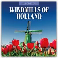 Produktbild: Windmills of Holland &ndash; Windm&uuml;hlen der Niederlande 2026 &ndash; 16-Monatskalender