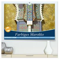 Produktbild: Farbiges Marokko (hochwertiger Premium Wandkalender 2026 DIN A2 quer), Kunstdruck in Hochglanz