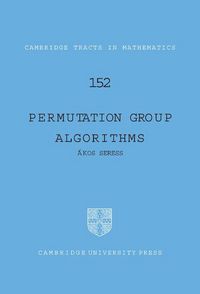 Produktbild: Permutation Group Algorithms