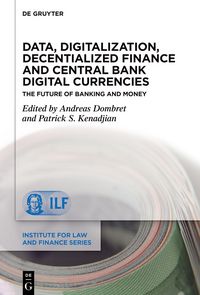 Produktbild: Data, Digitalization, Decentialized Finance and Central Bank Digital Currencies