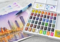 Faber-Castell Aquarellfarben in Näpfchen 48er Set