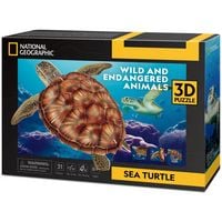 Produktbild: CUBICFUN - 3D Puzzle Meeresschildkr&ouml;te 31 Teile