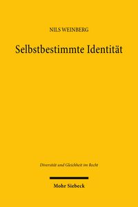 Produktbild: Selbstbestimmte Identit&auml;t