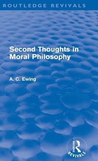 Produktbild: Second Thoughts in Moral Philosophy (Routledge Revivals)