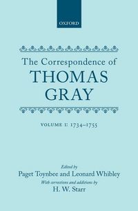 Produktbild: Correspondence Of Thomas Gray
