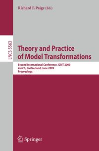 Produktbild: Theory and Practice of Model Transformations