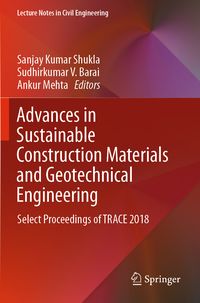 Produktbild: Advances in Sustainable Construction Materials and Geotechnical Engineering