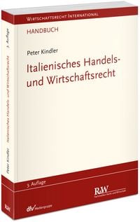 Produktbild: Italienisches Handels- und Wirtschaftsrecht