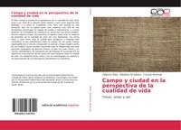 Produktbild: Campo y ciudad en la perspectiva de la cualidad de vida