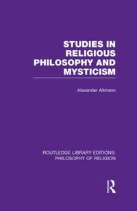 Produktbild: Studies in Religious Philosophy and Mysticism