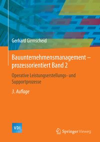 Produktbild: Bauunternehmensmanagement-prozessorientiert Band 2
