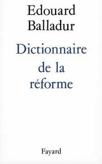 Produktbild: Dictionnaire de la r&eacute;forme