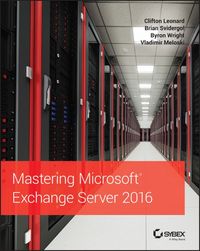 Produktbild: Mastering Microsoft Exchange Server 2016