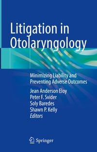 Produktbild: Litigation in Otolaryngology