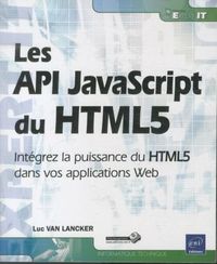 Produktbild: Les API JavaScript du HTML5