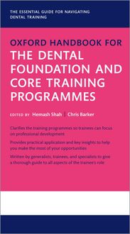 Produktbild: Oxford Handbook for the Dental Foundation and Core Training Programmes