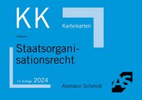 Produktbild: Karteikarten Staatsorganisationsrecht