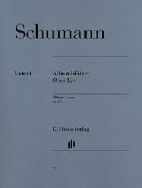 Bild vom Artikel Robert Schumann - Albumblätter op. 124 vom Autor Robert Schumann