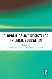 Produktbild: Biopolitics and Resistance in Legal Education
