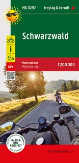 Bild vom Artikel Schwarzwald, Motorradkarte 1:200.000, freytag & berndt vom Autor 