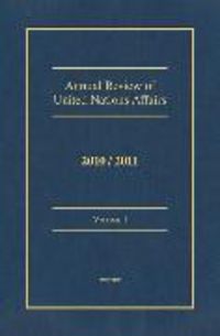 Produktbild: Annual Review of United Nations Affairs 2010/2011