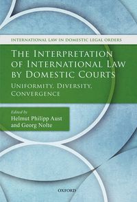 Produktbild: The Interpretation of International Law by Domestic Courts