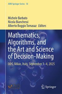 Produktbild: Mathematics, Algorithms, and the Art and Science of Decision-Making