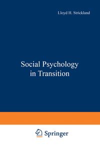 Produktbild: Social Psychology in Transition