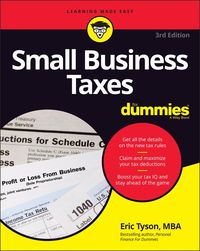 Produktbild: Small Business Taxes for Dummies