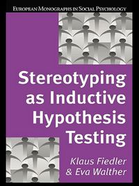 Produktbild: Stereotyping as Inductive Hypothesis Testing