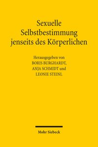 Produktbild: Sexuelle Selbstbestimmung jenseits des K&ouml;rperlichen
