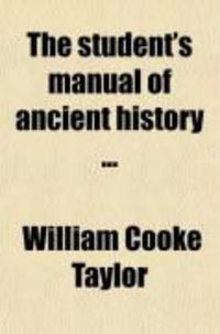 Produktbild: The Student's Manual of Ancient History