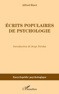 Produktbild: Ecrits populaires de psychologie