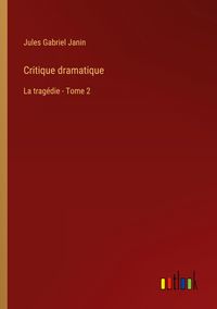 Produktbild: Critique dramatique