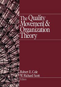 Produktbild: Quality Movement and Organization Theory