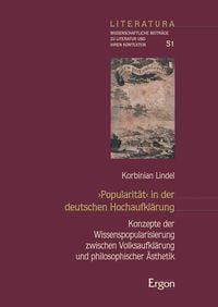 Produktbild: >Popularit&auml;t< in der deutschen Hochaufkl&auml;rung