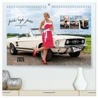 Produktbild: Pin Up Pia & Mustang '67 (hochwertiger Premium Wandkalender 2026 DIN A2 quer), Kunstdruck in Hochglanz