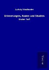 Produktbild: Erinnerungen, Reden und Studien