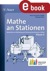 Produktbild: Mathe an Stationen 4 Inklusion