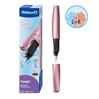 Produktbild: Pelikan F&uuml;ller Twist Girly Rose Feder M, Rechts- und Linksh&auml;nder
